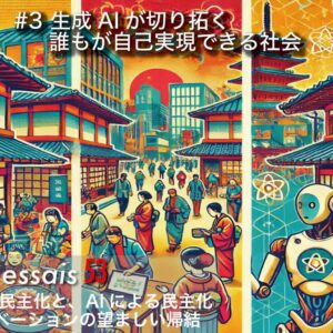 第３回 生成AIが切り拓く誰もが自己実現できる社会